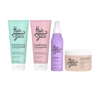 HAIR JAZZ komplekt: šampoon + lotion + palsam + mask!